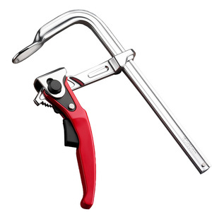 F <b>Clamp</b> 350mm Zinc Alloy Adjustable Polished Surface Carpentry Clamping Tool - Product Image 1