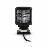 Feu de navigation arrière marin CXH4-3P, visibilité 2 NM, 135 °   Support de lampe B15d étanche IP56 12V/24V 25W pour bateaux et applications marines
