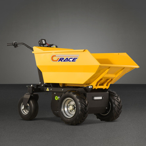 Chariot à main mini pliable pas cher en promotion, livraison gratuite, certifié EPA CE EUR5, chariot basculant léger à deux roues pour ferme, jardin et construction - Product Image 1
