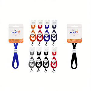 Laccetto da collo Ilan Raquel 45 cm con clip per accessorio porta badge identificativo, 8 pezzi - Product Image 1