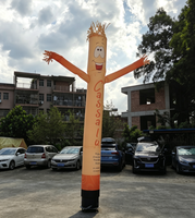Mannequin publicitaire gonflable Air Dancer Sky Wavy Man, avec logo personnalisé, pour la publicité