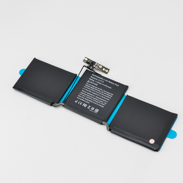 Laptop Battery Pack A1713 Rechargeable Lithium-Ion 11.4V for MacBook Pro 13 A1708 2016-2017 in Stock