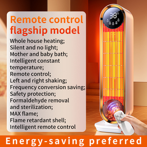 PTC keramische verwarming met afstandsbediening, digitale bediening, 1200W, draagbare compacte ruimteverwarmer, kamer radiator, winter, huishoudelijk - Product Image 6