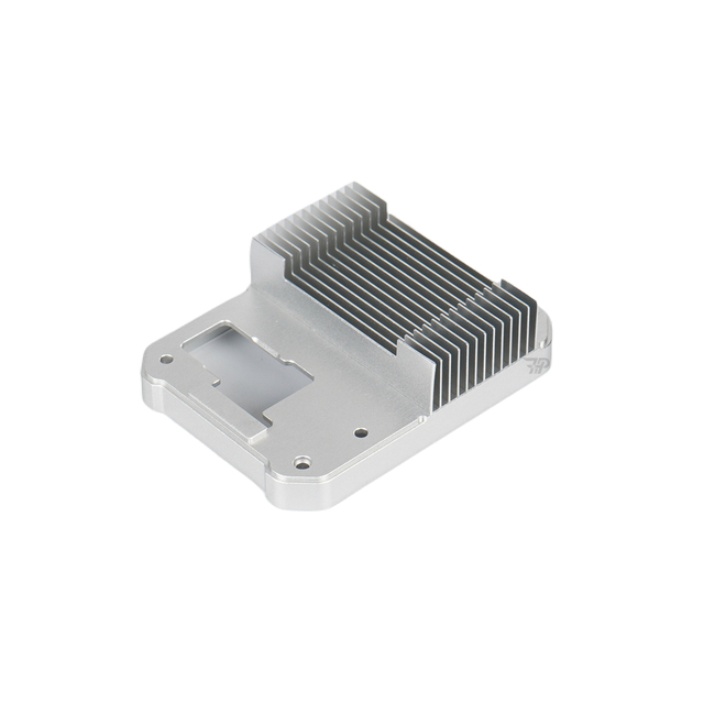 Factory OEM CNC Milled Extruded Aluminum Heatsink Module Cooler Fin For Rectifier High Power Led Amplifier Semiconductor Devices