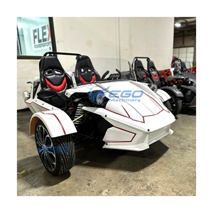 Tricycle électrique XCEGO, buggy à 3 roues, roadster convertible, supercar trike avec acier Q235B et pneus de voiture - Product Image 1