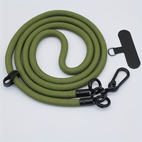   Cordon de téléphone tressé en nylon, sangle universelle à porter en bandoulière ou autour du cou, accessoire de sécurité anti-perte pour hommes et femmes
