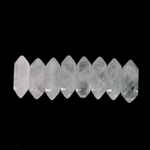 จี้หินควอตซ์ธรรมชาติทรงสองหัวขนาดเล็กสำหรับงาน DIY เครื่องประดับ CHUSE Feng Shui Gemstone Crystal Crafts - Product Image 2