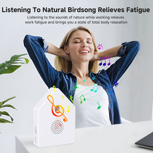 Heetverkopende multifunctionele elektronische vogelgeluiden met licht, bewegingsensor geactiveerd, hangende natuurgeluidenbox voor thuis - Product Image 5