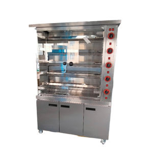 3 Tiges 4 5 6 8 9 Bâtons Chauffage Électrique Vertical Nine Sticksb <span class=keywords><strong>Four</strong></span> à Poulet Rotatif à Gaz Rôti Canard Réchaud - Product Image 1