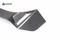 Becquet arrière en fibre de carbone sèche durable de style PK, séparateur latéral arrière adapté à la modification de la Ferrari F8