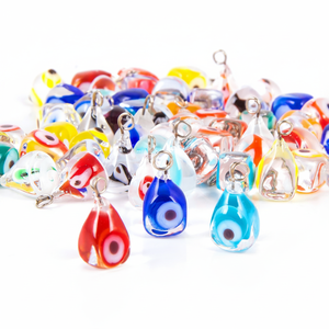 Lámpara de cristal colorido, colgante de ojo malvado - Product Image 2