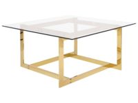 Table basse moderne en verre de style nordique avec cadre en métal rond marbre meubles de maison pour salon salle à manger ensemble hôtel inclus
