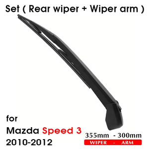 Accessoires de voiture, balai d'essuie-glace arrière, <span class=keywords><strong>pare</strong></span>-<span class=keywords><strong>brise</strong></span> arrière, essuie-glace arrière 355 mm + bras 300 mm pour Mazda <span class=keywords><strong>Speed</strong></span> 3 2010-2012 - Product Image 5