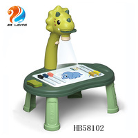 Grosir Proyektor Meja Belajar Papan Gambar Proyeksi Dinosaurus Edukasi Anak-anak