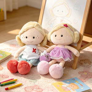 Vente en gros d'usine : Poupée en peluche de 30 cm, modèle Sweety Girl, avec robe, jouets en peluche personnalisés pour enfants, compagnie pour filles - Product Image 6