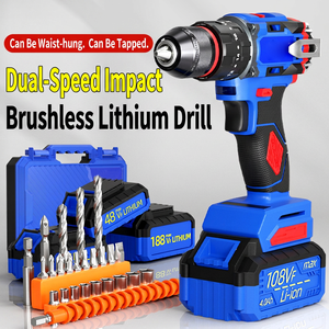 Dane Tools Household Pistol Drill for Wall Drilling, Rechargeable Lithium Battery Tool, Electric Screwdriver, Hand Drill - Product Image 4