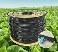 Ruban goutte-à-goutte PE anti-colmatage à labyrinthe intégré pour système de fertigation en serre et ferme maraîchère