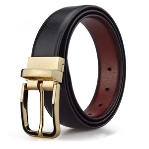 Factory Wholesale Casual Belt Fashion Leather Belt Pin Buckle Pu leather Belt Custom Logo