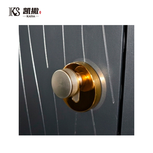 Puerta Pivotante Blindada de Alto Rendimiento con Rotura Térmica de Aluminio, Insonorizada, Resistente al Fuego, Hermética, Doble Desigual con Luces Laterales para Villa - Product Image 3