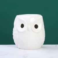 Diffuseur de bougies Hooters moderne Chauffe-bougie chauffe-plat en céramique pour encens, réchaud à cire pour chambre, salon et décoration intérieure