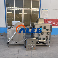 Machine professionnelle d'échaudage et d'épluchage de volailles en acier inoxydable, machine d'abattage de poulets pour abattoirs