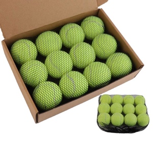 Balles de tennis pour animaux de compagnie avec logo personnalisé, haute élasticité et durabilité, idéales pour les chiens, cadeau promotionnel parfait - Product Image 3