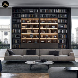 Conjunto de Sofás Seccionales de Estilo Nórdico, Sofá Moderno de Tela para Sala de Estar - Product Image 6