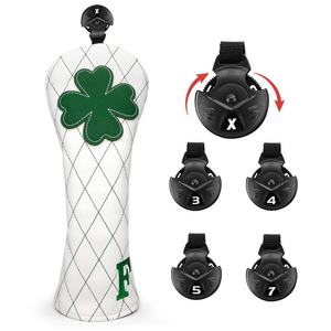 Fundas para Palos de Golf Lucky Clover de Alta Calidad para Driver, Fairway, Híbrido, Blade, Putter y Mallet Putter - Product Image 6