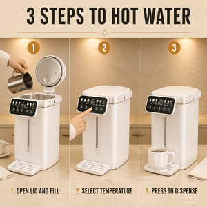 Bouilloire Électrique Thermo Pot 5L 1600W Intérieur en Acier Inoxydable pour Distributeurs en Gros et Magasins d'Appareils Électroménagers - Product Image 3