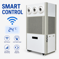 Climatiseur industriel sur pied à économie d'énergie 10 CV, à jet longue portée, pour usage commercial, double refroidissement eau-air, usine OEM