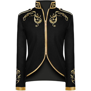Renaissance Palace – Costume Médiéval Brodé pour Homme et Garçon : Frac de Gentleman, Smoking de Prince, Tunique de Marié, Style Vintage et Noble - Product Image 3