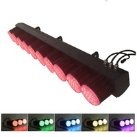 Luminaire de rondelle murale à LED RGBAW étanche IP66 professionnel de 200 watts-Éclairage de scène DMX512 de qualité architecturale
