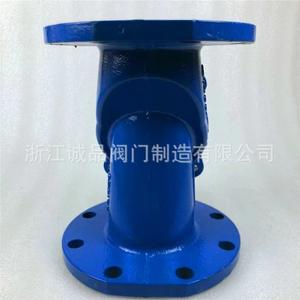 Vanne à clapet à bille à bride HQ41X-10 16, vanne à clapet à bille en fonte ductile pour huile, eau, gaz, réduction de pression pneumatique, papillon - Product Image 2