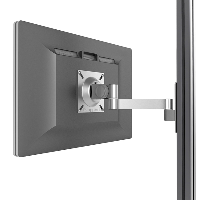 Dual-Use 40*40 Industrial Aluminum Profile Display Bracket Universal Rotary Suspension Wall Mount Stand LCD Material