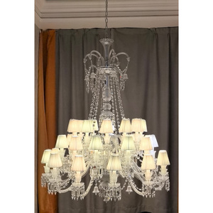 Lustre en cristal de luxe sur mesure, reproduction de détails, directement de l'usine, série complète, design classique français, service sur mesure - Product Image 3