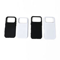 Nouvelle Coque de Sublimation 2-en-1 Enduite Brillante et Mate, Robuste, Imprimable par Presse à Chaud 3D pour iPhone 18 Pro Max (Modèle 2026)