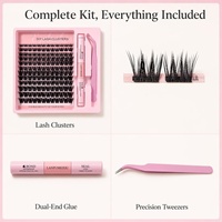Un faux-cils personnalisable de haute qualité, adapté au maquillage quotidien des femmes européennes et américaines.