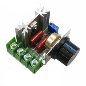 Điều khiển động cơ AC <span class=keywords><strong>220V</strong></span> 2000W điều chỉnh điện áp mờ dimmers điều khiển tốc độ động cơ nhiệt điều chỉnh điện áp điện tử - Product Image 1