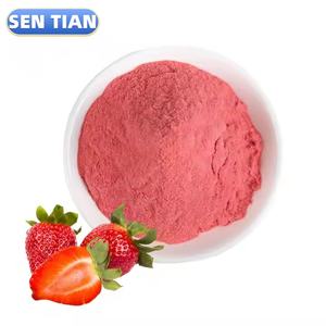 Poudre d'extrait de fraise lyophilisée en poudre de jus de fruit de fraise naturelle de haute qualité - Product Image 2