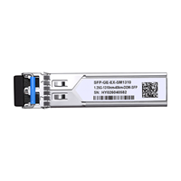 Module SFP LC 1.25G 1310nm 40km 1000Base-LX Transceiver Monomode - Compatible avec Cisco GLC-LH-SMD, Ubiquiti UniFi, Meraki