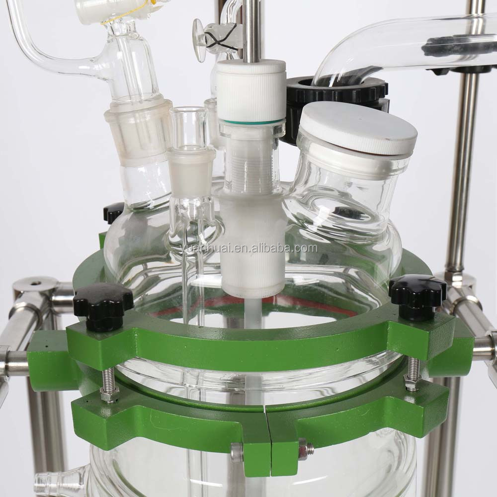 100L Verre Bio Réacteur À Cuve Agitée pour le Marché AMÉRICAIN