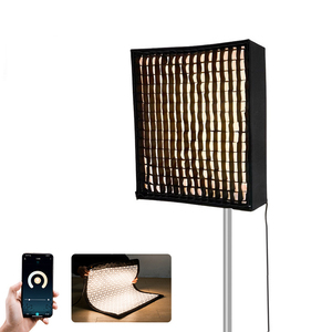 Boîte à lumière LED rectangulaire 60x60cm 150W pour studio photo, éclairage photographique, Softbox en tissu roulant - Product Image 1