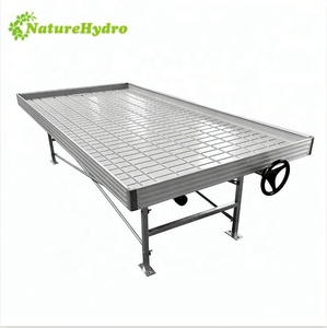 Nouveau produit hydroponique, grande table de culture mobile multicouche, plateaux verticaux commerciaux pour la plantation, table de culture mobile multicouche - Product Image 3
