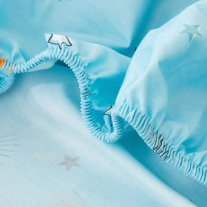 Drap-housse 100% coton personnalisé pour enfants drap-housse double en coton pour enfants vente en gros - Product Image 2