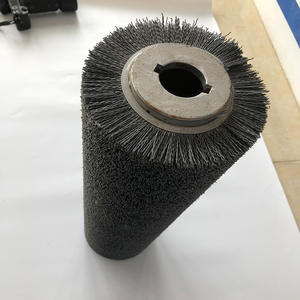 Brosses abrasives de tambour de fil de rouleau de <span class=keywords><strong>brosse</strong></span> industrielle lourde d'usine pour le meulage - Product Image 2