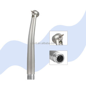 Fornitura di fabbrica CE certificazione dentale turbina 3 getto d'acqua in acciaio 4/2 argento ceramica dentale ad alta velocità Handpiece - Product Image 2