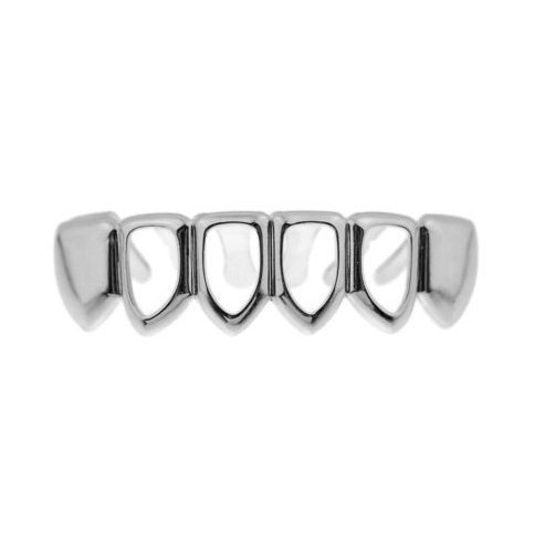 Argent ajouré (dents inférieures)