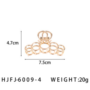 M şekli saç pençe toptan yeni tasarım kore moda 7.5cm Metal saç pençe saç tokası günlük kullanım dekorasyon kadınlar için parti tarzı - Product Image 6