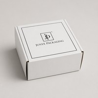 Boîte d'expédition en papier kraft à logo personnalisé, style usine tendance, vente en gros, OEM, faible MOQ, découpée à l'emporte-pièce, auto-scellante, en carton ondulé, emballage plat