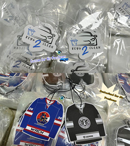 Désodorisant en papier découpé sur mesure avec logo, carte parfumée en gros pour merchandising de marque - Product Image 2